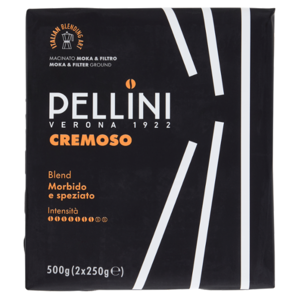 Pellini Cremoso Macinato Moka & Filtro 2 x 250 g