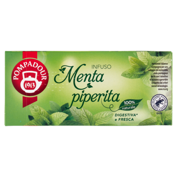 Pompadour Infuso Menta piperita 20 x 2,25 g