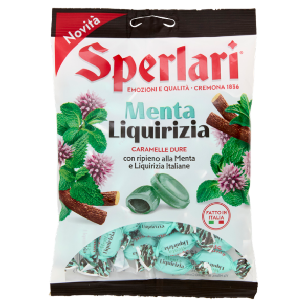 Sperlari Menta Liquirizia Caramelle Dure 150 g