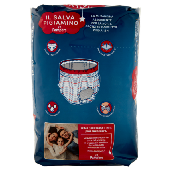 Pampers il Salva Pigiamino anni 4-7 Kg 17-30 Unisex 10 pz