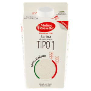 Molino Rossetto Farina Di Grano Tenero Tipo 1 750 g