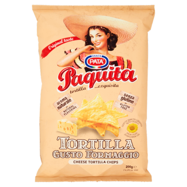 Pata Paquìta Tortilla Gusto Formaggio 200 g