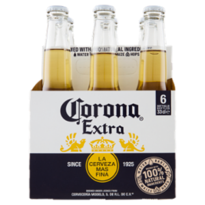 Corona Extra Birra Lager Internazionale Bottiglia 6x33 Cl