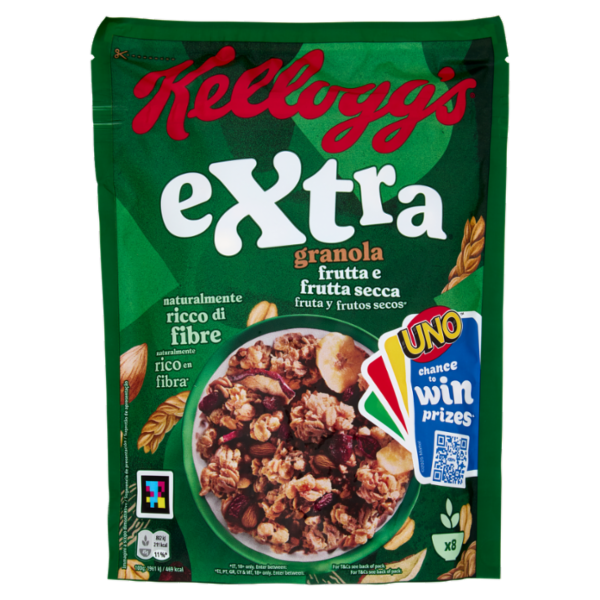 Kellogg's extra granola frutta e frutta secca 375 g