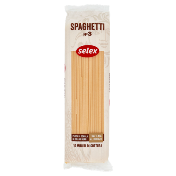 Selex Pasta di Semola Trafilata al Bronzo Spaghetti 500 g