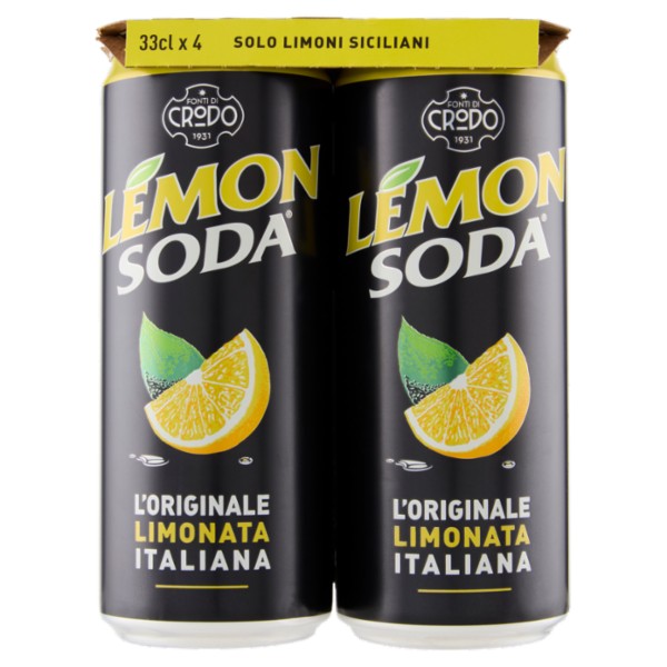 Lemonsoda 4 x 33 cl