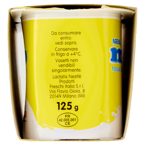 NESTLÉ MIO Yogurt Cremoso Senza Pezzi Pera 2x125g