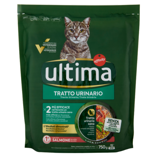 ultima Cat Tratto Urinario con Salmone 750 g
