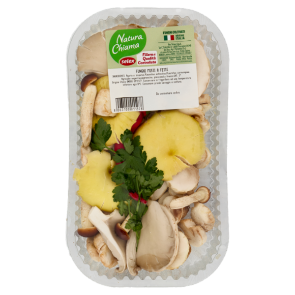 Selex Natura Chiama Funghi Misti Coltivati a Fette 300 g