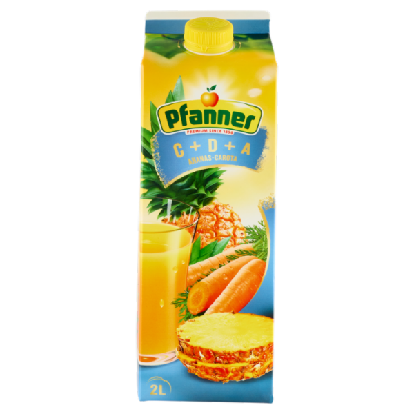 Pfanner C+D+A Ananas-Carota 2 L