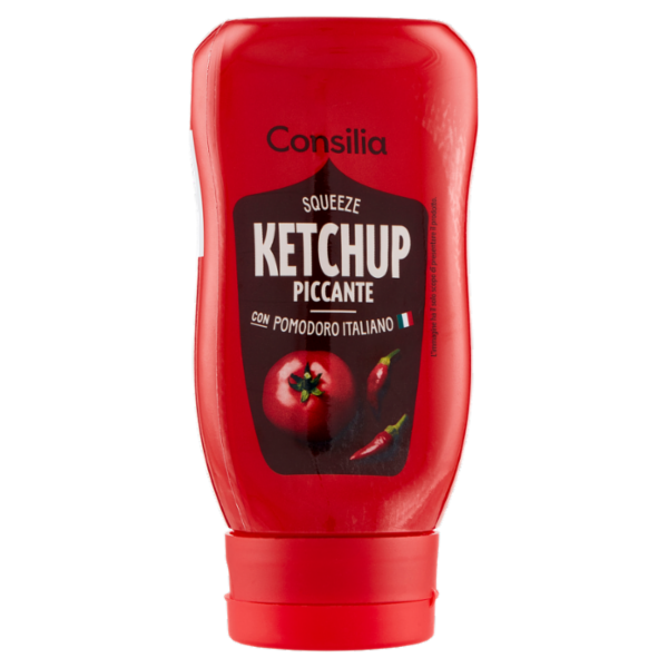 Consilia Ketchup Piccante Squeeze 280 g
