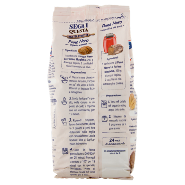 Le Farine Magiche Pane Nero ai 7 cereali 515 g