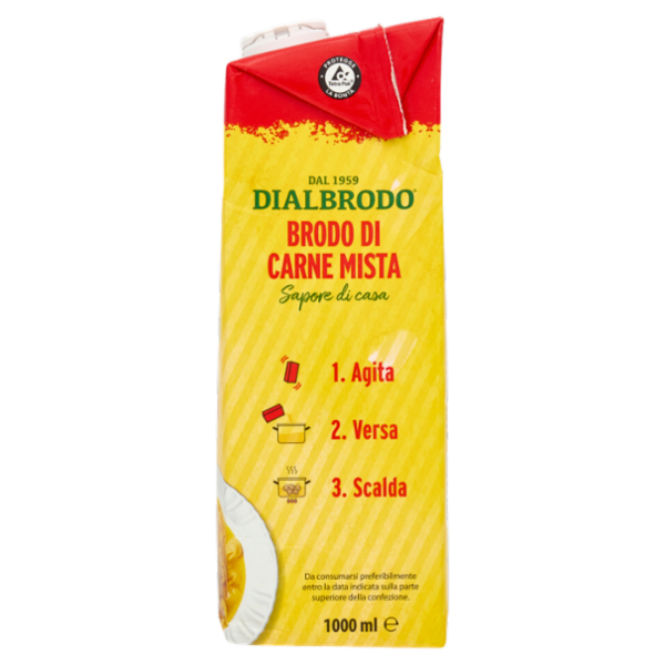 Dialbrodo Brodo di Carne Mista 1000 ml