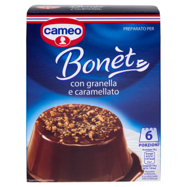 cameo Preparato per Bonèt con granella e caramellato 170 g