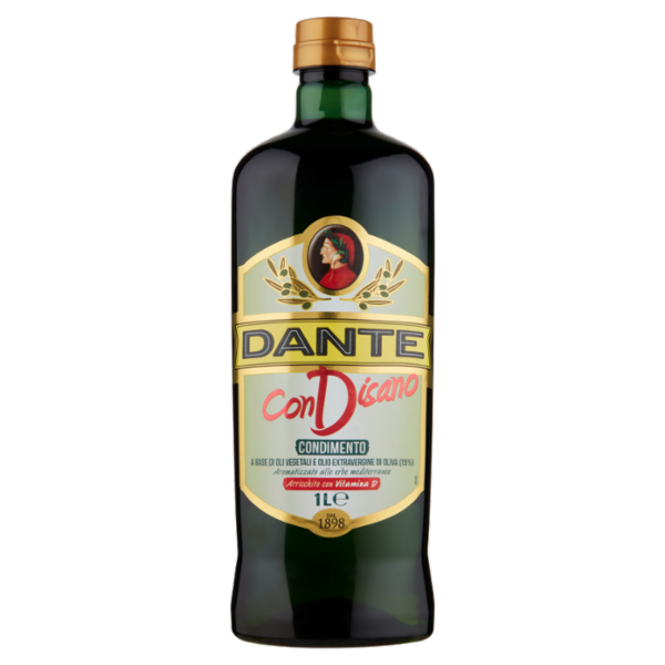 Dante ConDisano Condimento Aromatizzato alle ebre mediterranee 1 L