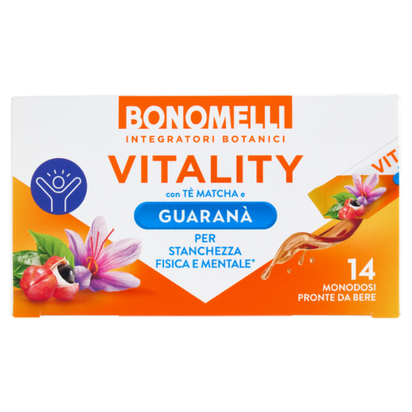 Bonomelli Integratori Botanici Vitality 14 stick monodose 140 ml