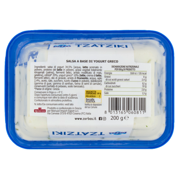 Zorbas Tzatziki 200 g