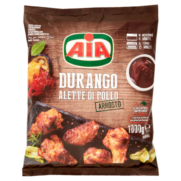 Aia Durango Alette di Pollo Arrosto surgelato 1000 g