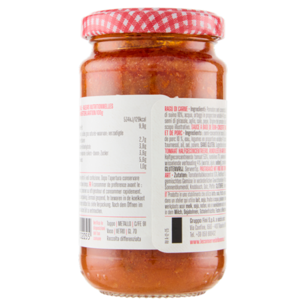 Le Conserve della Nonna Ragù alla Bolognese 190 g