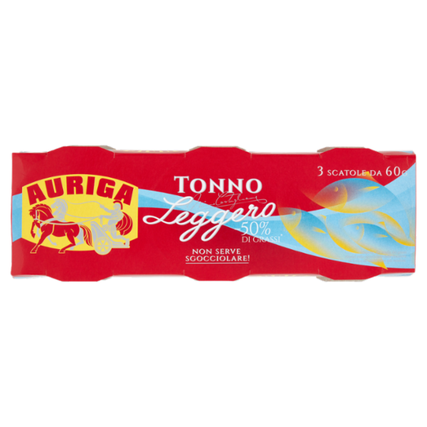 Auriga Tonno Leggero 3 x 60 g