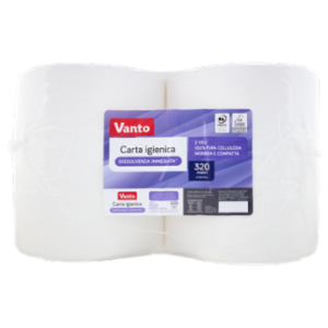Vanto Carta Igienica 2 Veli Jumbo Maxi 6 Rotoli