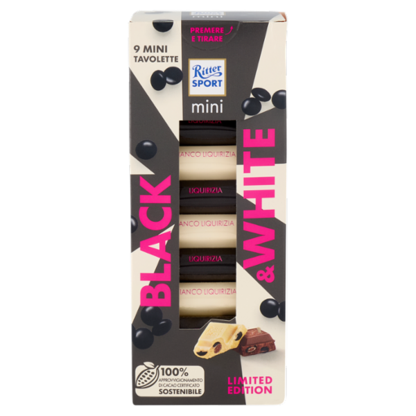 Ritter Sport mini Black & White 9 x 16,67 g