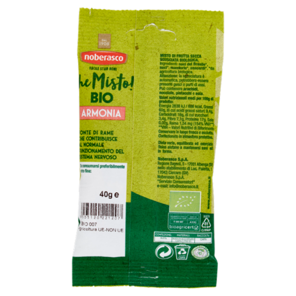 noberasco che Misto! Bio Armonia 40 g
