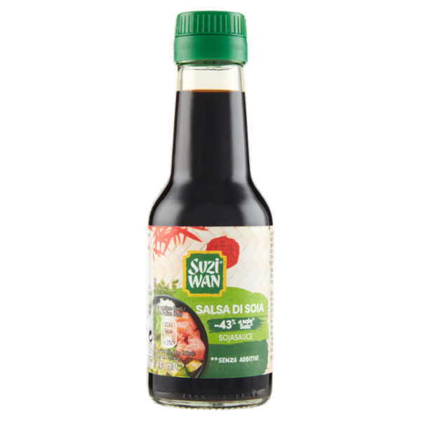 Suzi Wan Salsa di Soia -43% di sale⁽ ⁾143 ml