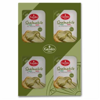 Gusto Etna Spalmabile Al Pistacchio 4 X 20 G