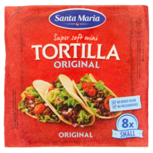Santa Maria Super Soft Mini Tortilla Original 8x Small 200 g