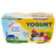 Centrale del latte Vicenza Yogurt Intero Frutta Frullata Frutti di Bosco 2 x 125 g