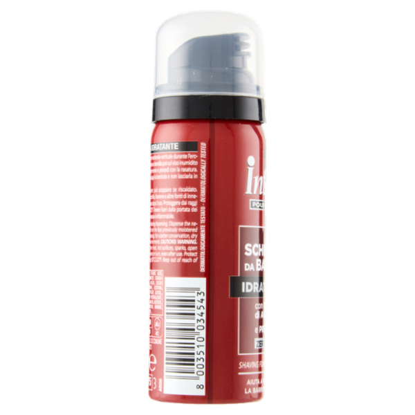 Intesa Pour Homme Schiuma da Barba Idratante con Olio di Avocado e Prebiotico 50 mL