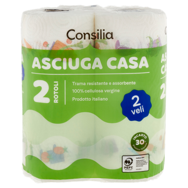 Consilia Asciuga Casa 2 Veli 2 rotoli