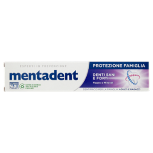 Mentadent Protezione Famiglia Denti Sani e Forti 75 Ml