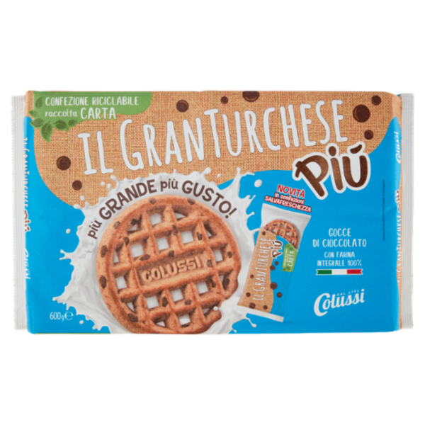 Colussi Il GranTurchese Più gocce di cioccolato 600g