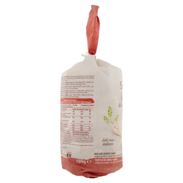 Sarchio Gallette di riso integrale e quinoa Biologica 100 g