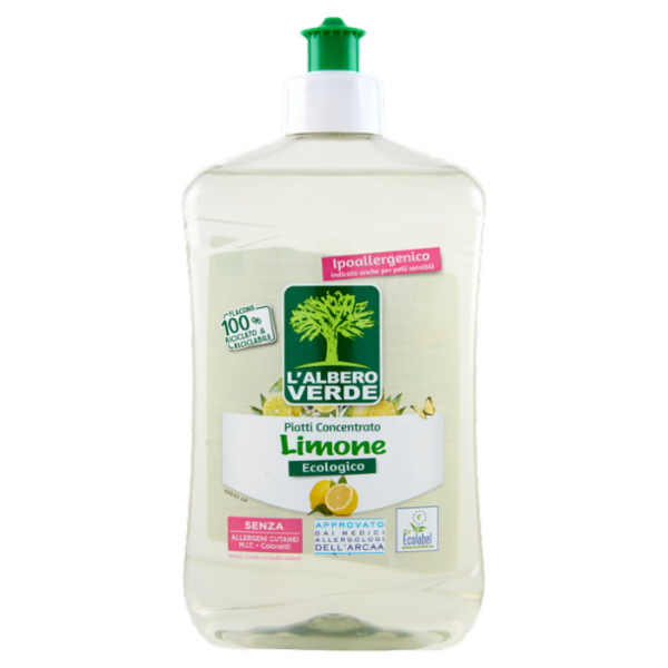 L'Albero Verde Piatti Concentrato Limone 500 ml