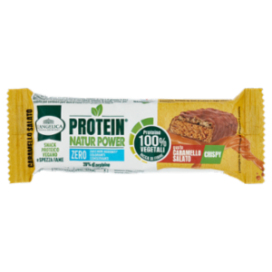 L'Angelica Protein Natur Power Gusto Caramello Salato Crispy 45 g