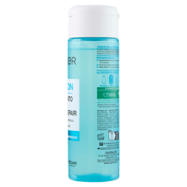 Garnier Hyaluron Trattamento Liquido Barrier Repair 12% Glicerina + Pantenolo, 120 ml