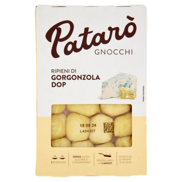 Patarò Gnocchi Ripieni di Gorgonzola DOP 400 g