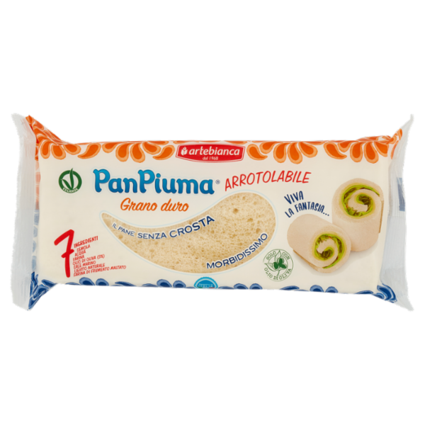 artebianca PanPiuma Grano duro Arrotolabile 250 g