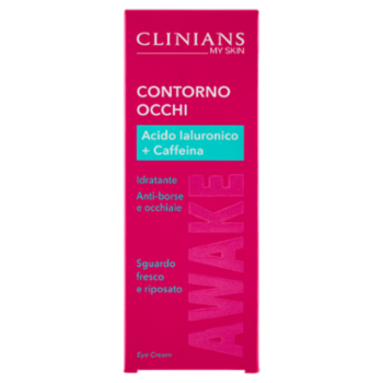 Clinians My Skin Contorno Occhi Acido Ialuronico + Caffeina 15 ML