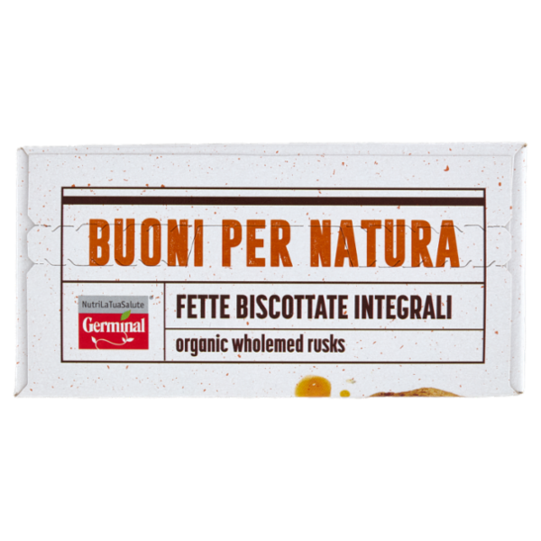 Germinal Bio Buoni per Natura Fette Biscottate Integrali 200 g
