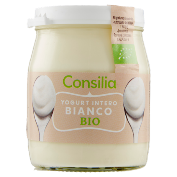 Consilia Yogurt Intero Bianco Biologico 150 g