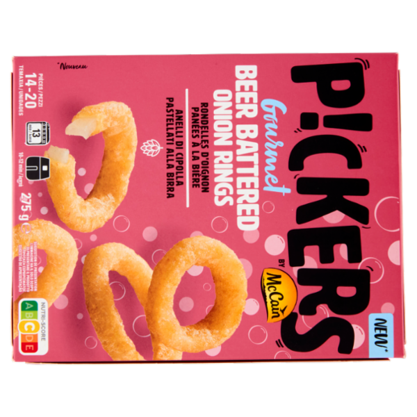 Pickers Gourmet Beer Battered Onion Rings 275 g