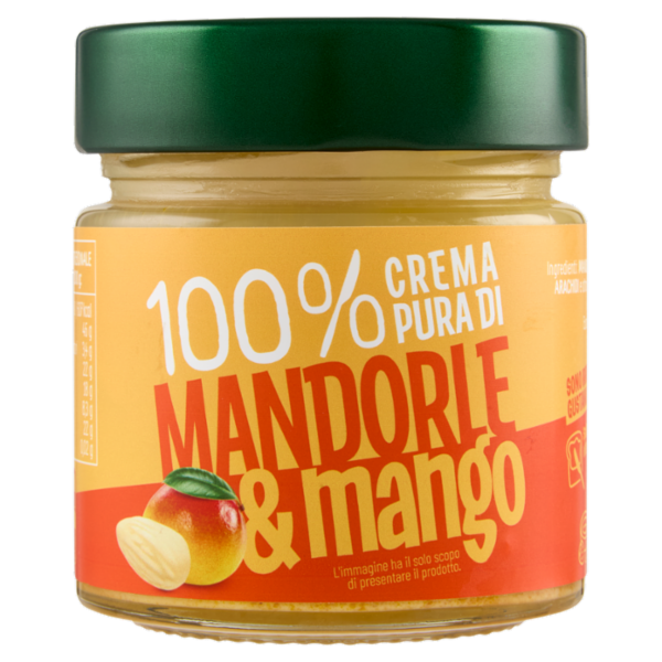 Euro Company 100% Crema Pura di Mandorle & mango 175 g