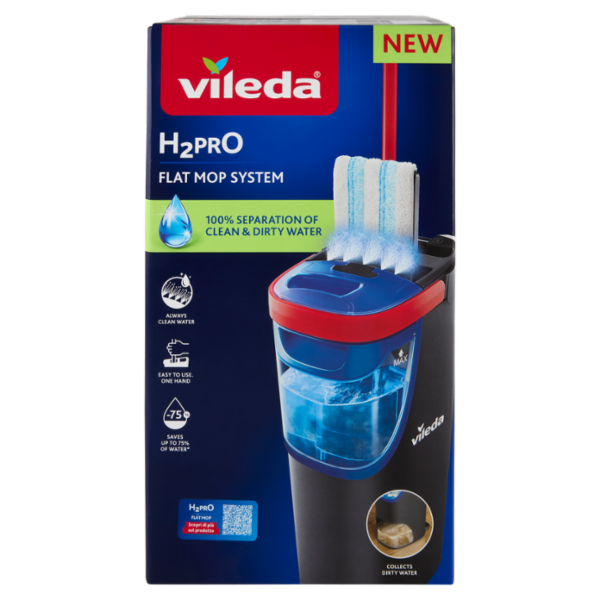 Vileda H2Pro Flat Mop Sistema 1 pz