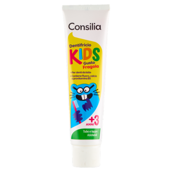 Consilia Dentifricio Kids Plus +3 Anni 50 ml