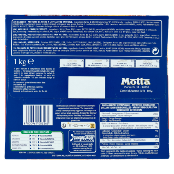 Motta il Pandoro 1 kg