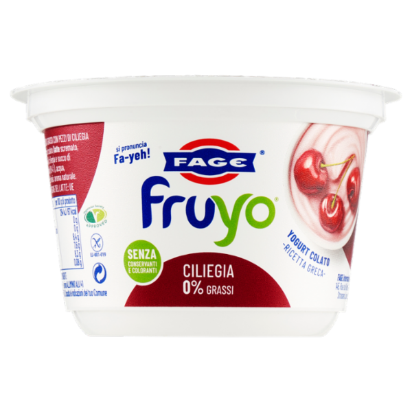 Fage fruyo Ciliegia 0% Grassi 150 g
